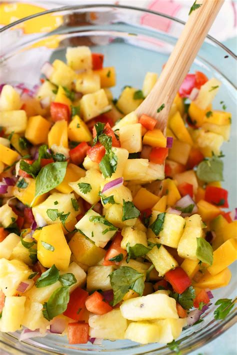 Tropical Paradise: Pineapple Mango Salsa for a Flavorful Twist